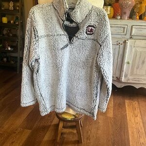 Boxer craft large, South Carolina gamecock fleece 1/4 zip